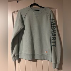 Carhartt Teal Crew Neck Sweater